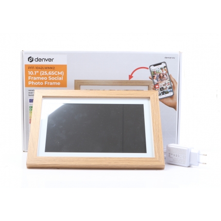 Denver Digitaler Bilderramen PFF-1042 Lightwood (278991)