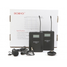 Beschoi Funkstrecke WM5 Wireless Mic für DSLR Systeme (275824)