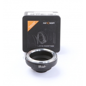 K&F Concept Adapter NIK-C (Nikon Objektiv auf auf C-Mount) (278986)