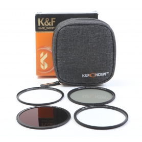 K&F Concept Magnetic Filter Set 3x 82 mm ND1000/CPL/UV (275758)
