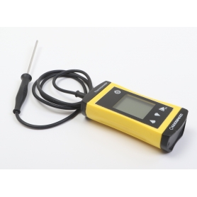 Greisinger G1710 Temperatur-Messgerät Thermometer -70 bis +250°C Fühler-Typ Pt1000 gelb schwarz (279110)