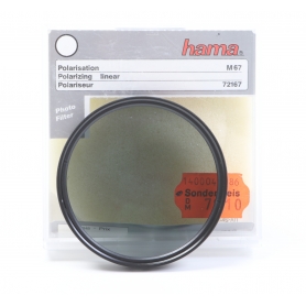 Hama Polfilter 67 mm PL Linear M67 E-67 (279231)