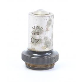 Carl Zeiss Jena Mikroskop Objektiv 40 0,65 0,17 (279248)