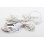 Konstsmide 6302-102 Mini-Lichterkette Weihnachtsbeleuchtung Innenbeleuchtung netzbetrieben 35 LEDs warmweiß (279185)