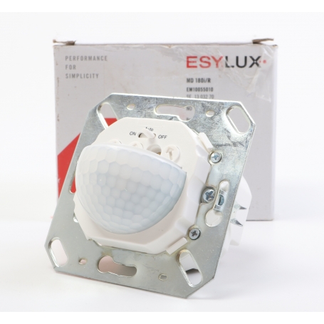 Esylux MD 180i/R Wandbewegungsmelder mit 180° Relais, weiß (EM10055010) (279186)