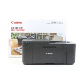 Canon Pixma TR4550 Tintenstrahl-Multifunktionsgerät Drucker Kopierer Scanner Fax Duplex WLAN schwarz (279313)