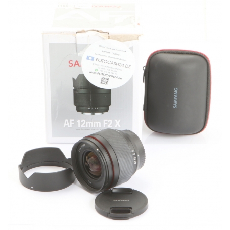 Samyang 2,0/12 AF für APS-C-X-Mount (272565)