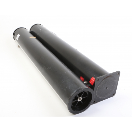 BWT 50619 Exklusiv 40l Solardusche Pooldusche Fußdusche Wasserentnahmehahn Höhe 215cm schwarz silber (279005)