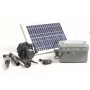 Esotec Napoli LED 101774 Solar-Pumpenset Beleuchtung Gartenteich-Pumpe Garten Wasser Akkuspeicher 750l/h (279606)