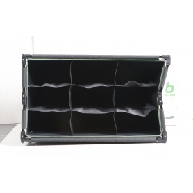 BO-CAMP Faltschrank Camping Schrank Regal Zelt Organizer Garderobe 9Fächer Stahl (279635)