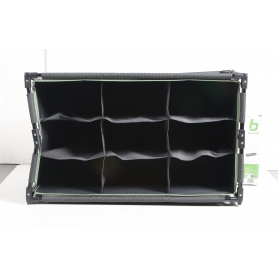 BO-CAMP Faltschrank Camping Schrank Regal Zelt Organizer Garderobe 9Fächer Stahl (279636)