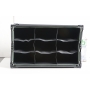 BO-CAMP Faltschrank Camping Schrank Regal Zelt Organizer Garderobe 9Fächer Stahl (279639)