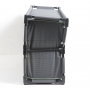 BO-CAMP Faltschrank Camping Schrank Regal Zelt Organizer Garderobe 9Fächer Stahl (279640)