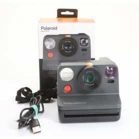 Polaroid Now Analog Instant Kamera Schwarz (279748)
