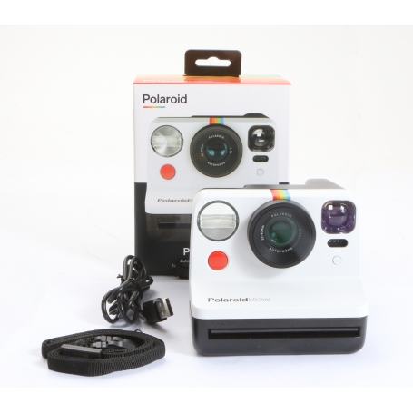 Polaroid Now Analog Instant Kamera Schwarz/Weiß (279750)