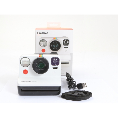 Polaroid Now Analog Instant Kamera Schwarz/Weiß (279751)