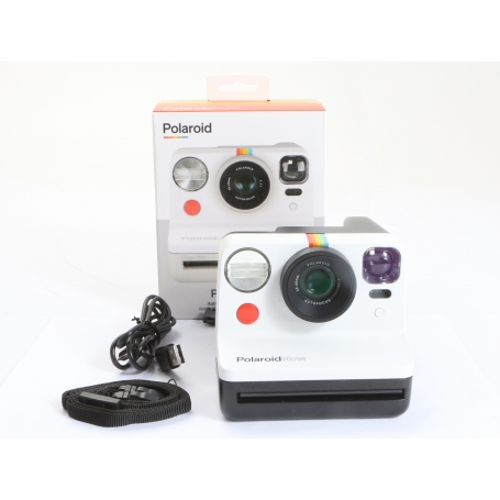 Polaroid Now Analog Instant Kamera Weiß (279752)