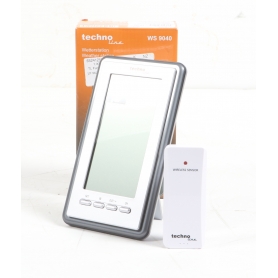 Techno Line WS 9040 IT digitale Funk-Wetterstation Schlummerfunktion (279799)