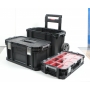 Keter 238273 Werkzeugkasten-Set Werkzeugkoffer unbestückt 3teilig schwarz (280030)