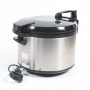Cuckoo SR-4600 Gastro Reiskocher Reisgarer 4,6 Liter Edelstahl silber schwarz (280032)