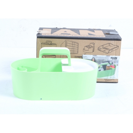 HAN LOFT 1200-80 Tischorganizer Schreibtischordnungssystem 4 Fächer grün (279906)