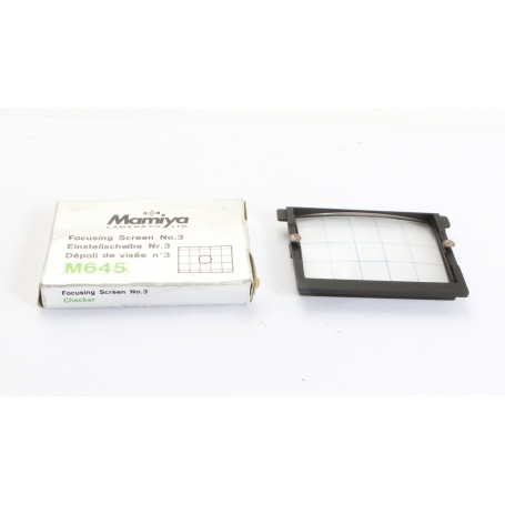 Mamiya Focusing Screen No.3 M645 (280314)