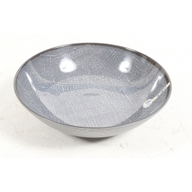 Brunner Cottery Salatschüssel Schüssel Melamin Ø23,5cm grau (280335)