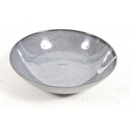 Brunner Cottery Salatschüssel Schüssel Melamin Ø23,5cm grau (280335)