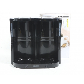 Severin KA 9315 Kaffeemaschine Filterkaffeemaschine Isolierkanne Tassen 16 schwarz (280379)