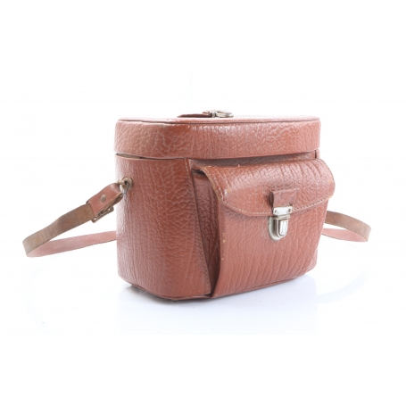 Koffer Retro Leder Foto Koffer ca. 20x16x11 cm (280598)