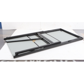 Brunner Torun 4 Klapptisch Campingtisch Esstisch 110x61,5xH71cm Outdoor Aluminium/Stahl schwarz grau (280690)