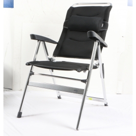 Dometic Quattro Milano Campingstuhl, 59x76x109cm, schwarz (280704)