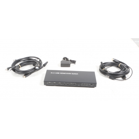 SpeaKa Professional 4 Port KVM-Umschalter HDMI USB (280731)