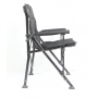 Brunner Raptor 3D Campingstuhl Faltstuhl Anglerstuhl Gartenstuhl Balkon Terrasse gepolstert schwarz (280752)