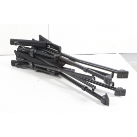 Brunner Raptor 3D Campingstuhl Faltstuhl Anglerstuhl Gartenstuhl Balkon Terrasse gepolstert schwarz (280753)