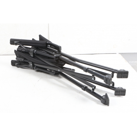 Brunner Raptor 3D Campingstuhl Faltstuhl Anglerstuhl Gartenstuhl Balkon Terrasse gepolstert schwarz (280753)