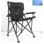 Brunner Raptor 3D Campingstuhl Faltstuhl Anglerstuhl Gartenstuhl Balkon Terrasse gepolstert schwarz (280753)