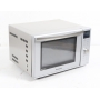 Panasonic NN-DF385MEPG Stand-Mikrowelle 23 Liter 48,3cm breit 1000W Grillfunktion Quarzgrill silber (280343)