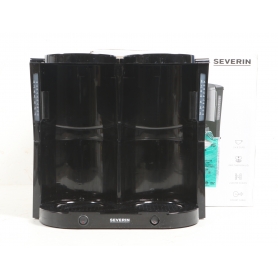 Severin KA 9315 Kaffeemaschine Filterkaffeemaschine Isolierkanne Tassen 16 schwarz (280428)