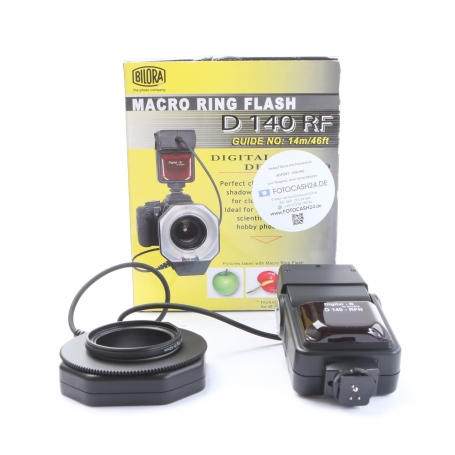Bilora RINGBLITZ Digital D 140 RFC TTL für Nikon (277070)
