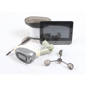 TFA Dostmann WLAN VIEW PRO Wetterstation Funk-Wetterstation Vorhersage Temperatur Luftfeuchtigkeit schwarz (280904)