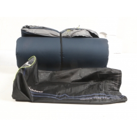 Outwell Dreamboat Double Luftbett Luftmatratze Campingbett Gästebett Reisebett 200x140x7,5cm blau (280879)