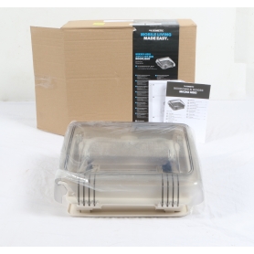 Dometic Micro Heki Wohnwagen-Dachhaube Verdunkelung Dachfenster Insektenschutz 28x28cm Zwangsentlüftung Camping (280954)
