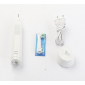 Braun Braun Oral-B Genius X elektrische Zahnbürste rotierend oszilierend 6 Putzprogramme Andruckkontrolle weiß (280583)