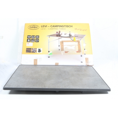 Brunner Recreo Campingtisch Klapptisch Outdoor Garten 100x68cm grau (280866)