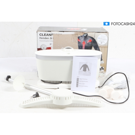 CleanMaxx 00384 Dampfglätter Hemden-Bügler Blusen Heißluftfunktion 1800W weiß (280794)