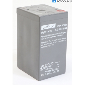 Metz Mecablitz Sonnenschein Akku dryfit A200 A 206/3,8K 6V 3,8Ah (281401)