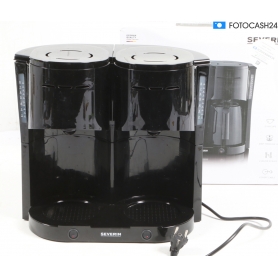 Severin KA 9315 Kaffeemaschine Filterkaffeemaschine Isolierkanne Tassen 16 schwarz (281469)