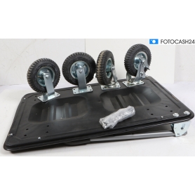 Meister Werkzeuge 8985700 Plattformwagen Transportwagen Sackkarre 300kg Stahl klappbar (280982)