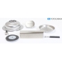 Schock 400069EDM Sichtteile für Mono D-100, Mono D-100L, Mono D-100S, Mono D-100XS, Edelstahl matt (281586)